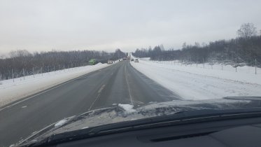 Фото: Под Череповцом легковушка влетела во встречную фуру