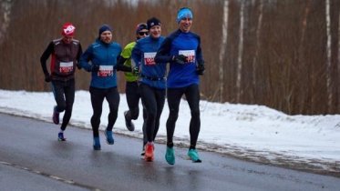 Фото: Марафон «Дорога жизни» пробежали свыше 30 череповчан