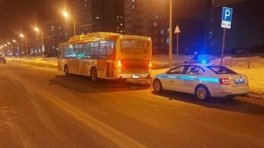 Фото: Череповчанка травмировалась во время падения в автобусе