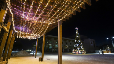 Фото: В Череповце началась подготовка к следующим новогодним праздникам