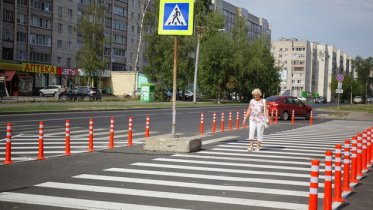 Фото: Еще одна машина для разметки пешеходных переходов появится в Череповце