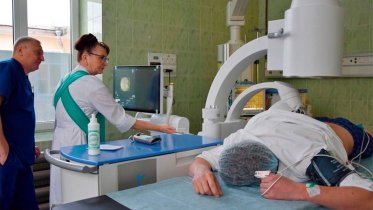 Фото: Новую процедуру для пациентов запустили в больнице на Данилова