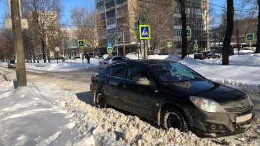 Фото: В центре Череповца 87-летняя старушка попала под колеса автомобиля