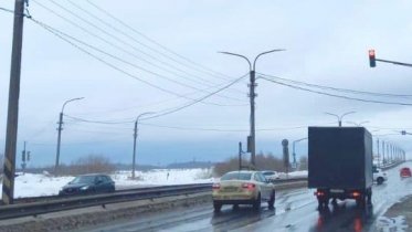 Фото: Работа светофоров на подъезде к Череповцу восстановлена