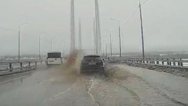 Фото: В мэрии рассказали детали подтопления Архангельского моста