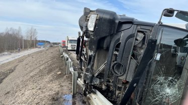 Фото: Смертельное ДТП произошло на трассе между Вологдой и Череповцом