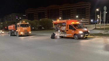 Фото: В Череповце начинают наносить дорожную разметку