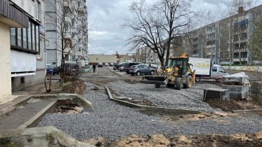 Фото: В Череповце стартовали ремонты дворов