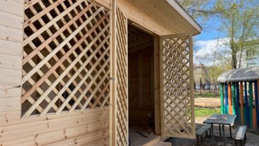 Фото: 50 новых веранд пообещал мэр Череповца детям