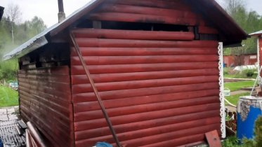 Фото: В садовом товариществе Череповецкого района загорелась баня