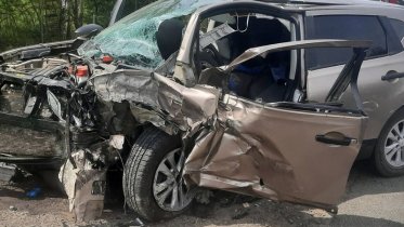 Фото: Пассажир скончался во время ДТП на Вологодчине