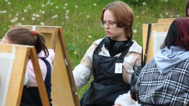 Фото: Бесплатные уроки живописи на природе могут посетить череповчане