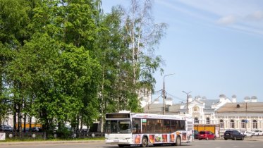 Фото: Графобус замечен на улицах Череповца