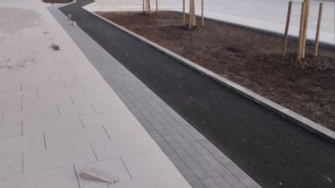 Фото: На Советском проспекте приступили к укладке асфальта