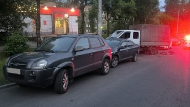Фото: Ночью в Череповце произошла крупная авария