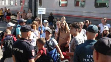 Фото: Дети из ЛНР прибыли в лагерь под Череповцом