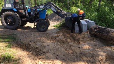 Фото: Неизвестные перекрыли проезд к Рыбинскому водохранилищу