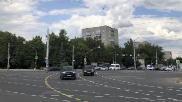 Фото: Схема движения на Красноармейской площади изменена
