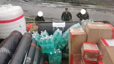 Фото: Ко дню металлурга череповецкие бойцы в зоне СВО получили подарки и гуманитарный груз