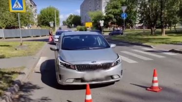 Фото: 9-летний ребенок попал под колеса автомобиля на Архангельской