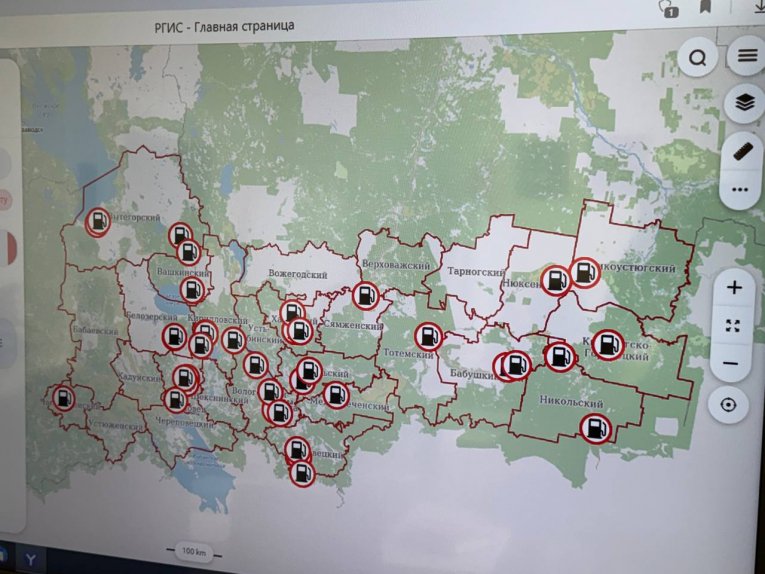 Фото: 19 площадок для придорожных сервисов выбраны в Вологодской области