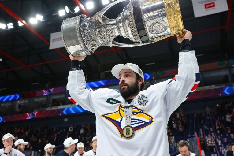 Фото: Воспитанник череповецкого хоккея Даниил Вовченко установил рекорд КХЛ