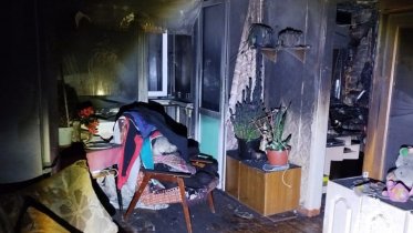 Фото: Пожар в Череповце унес жизнь женщины