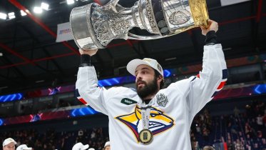 Фото: Воспитанник череповецкого хоккея Даниил Вовченко установил рекорд КХЛ