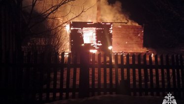 Фото: Трагедия в Кич-Городецком округе: пенсионерка погибла при пожаре в собственном доме