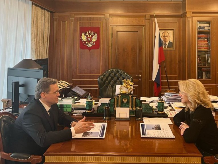 Фото: Губернатор Вологодской области обсудил с вице-премьером подготовку к юбилеям городов и социальные программы