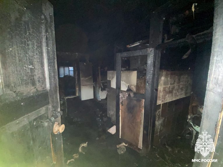 Фото: Пенсионерка погибла при пожаре в Кичменгском Городке
