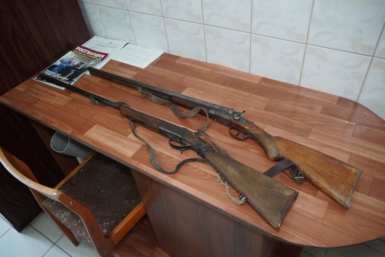 Фото: В Вологодской области продолжается работа по изъятию незаконного оружия