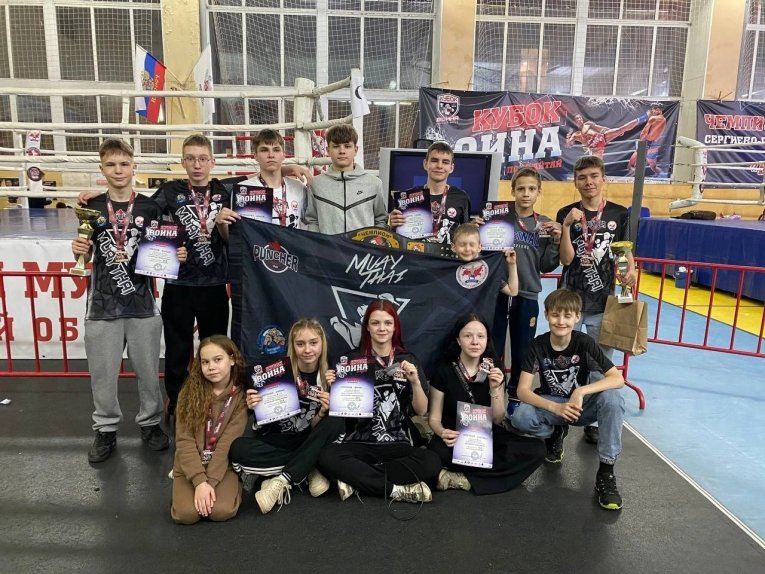 Фото: Воспитанники Центра боевых искусств с триумфом вернулись с турнира по тайскому боксу