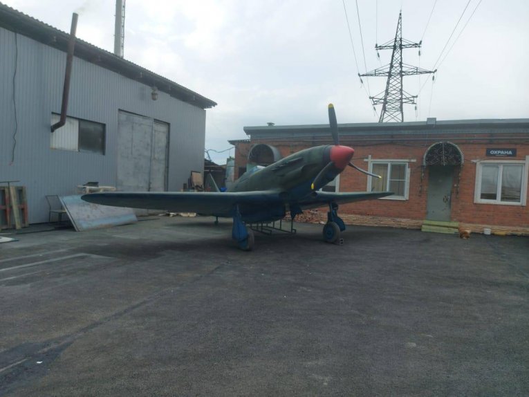 Фото: В Череповце в Парке Победы появится точная копия истребителя МиГ-3