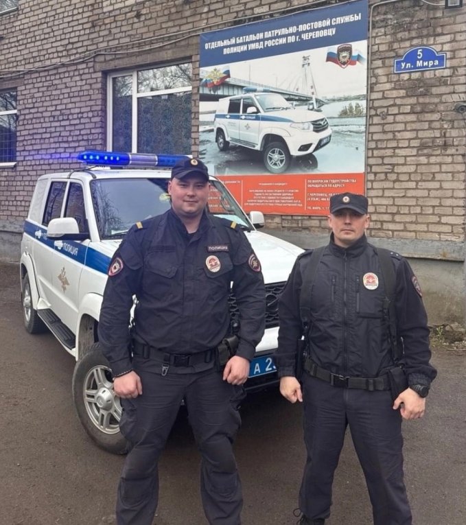 Фото: Череповчанин поблагодарил полицейских за помощь в решении многомесячной проблемы с шумными соседями