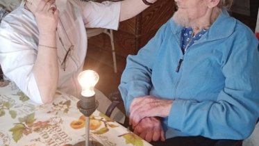 Фото: Вологодские медики позаботились о здоровье 101-летнего ветерана ВОВ