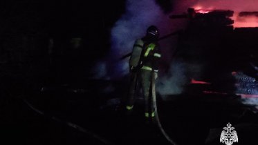 Фото: Трагедия в Череповецком районе: при пожаре погиб мужчина