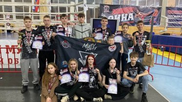 Фото: Воспитанники Центра боевых искусств с триумфом вернулись с турнира по тайскому боксу