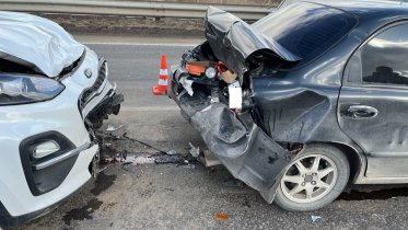 Фото: В Череповецком районе водитель устроил массовое ДТП