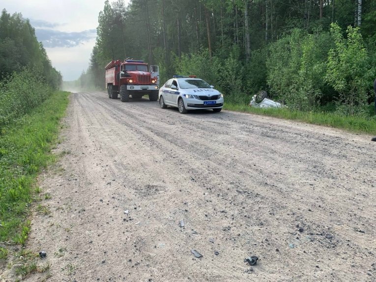 Фото: Один взрослый и двое детей пострадали в аварии под Череповцом
