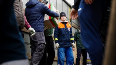 Фото: Из Череповца в зону спецоперации отправился 35-й гуманитарный конвой