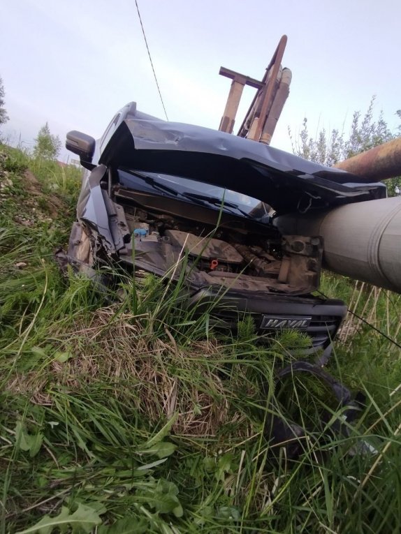 Фото: В Череповецком округе произошло ДТП