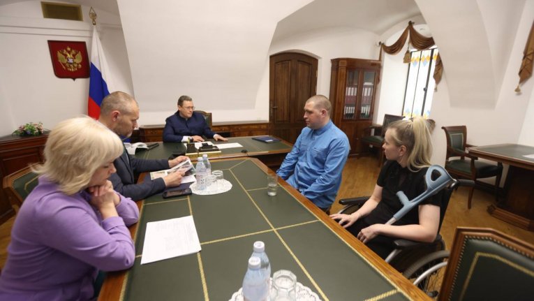 Фото: Губернатор Вологодской области Георгий Филимонов провёл личный приём граждан