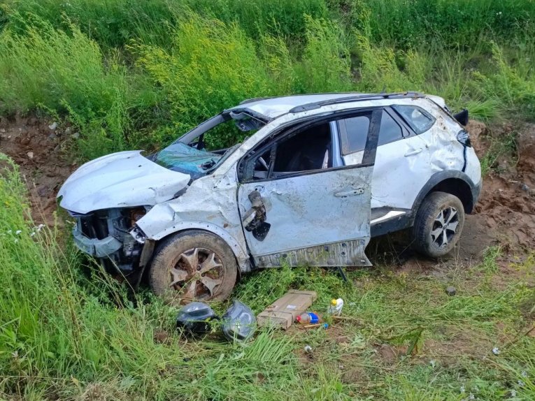 Фото: Женщина попала в аварию в Череповецком районе