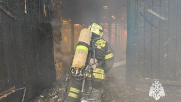 Фото: В Шекснинском округе произошел крупный пожар на ферме: спасены 110 голов скота