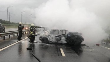 Фото: Водитель легкового автомобиля попал в серьезное ДТП в Череповецком округе