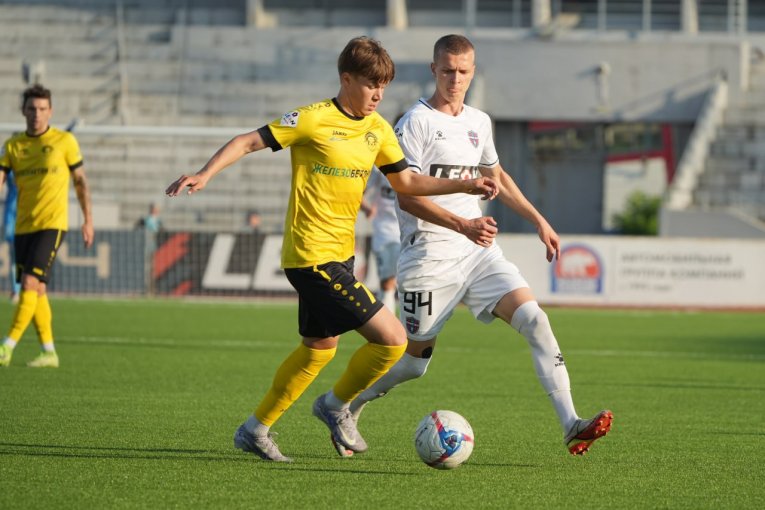 Фото: «Череповец» уступил в гостях «Енисею-2» в завершающем матче первого круга