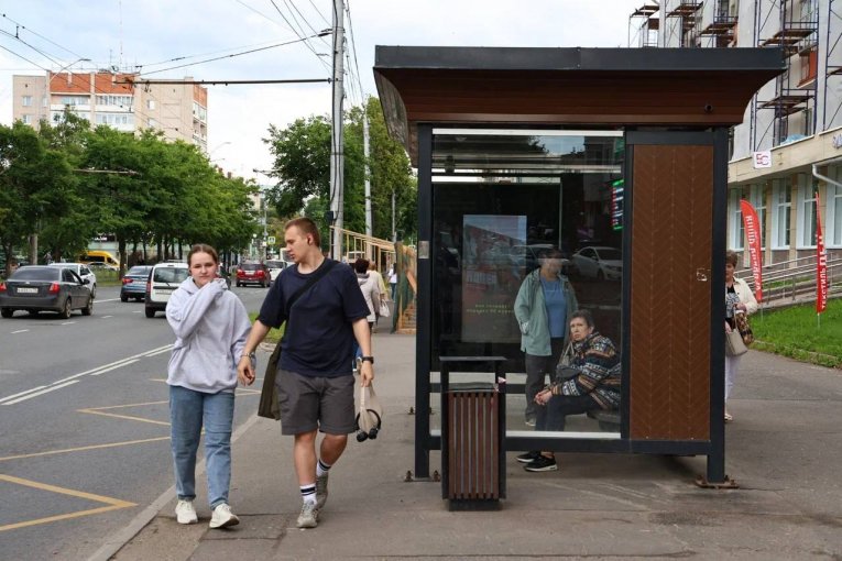 Фото: В Череповце установили 200 «умных остановок»