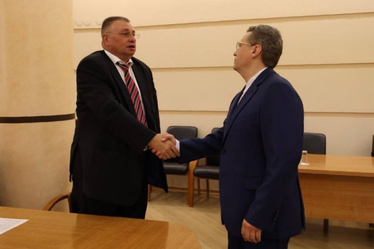 Фото: Новый руководитель Вологодского УФАС представлен губернатору