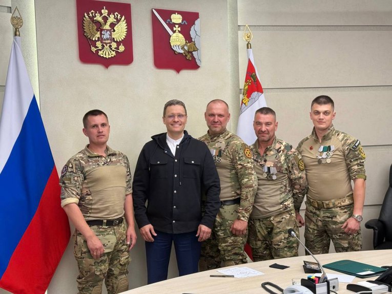 Фото: Георгий Филимонов провел встречу с ветеранами ЧВК «Вагнер»